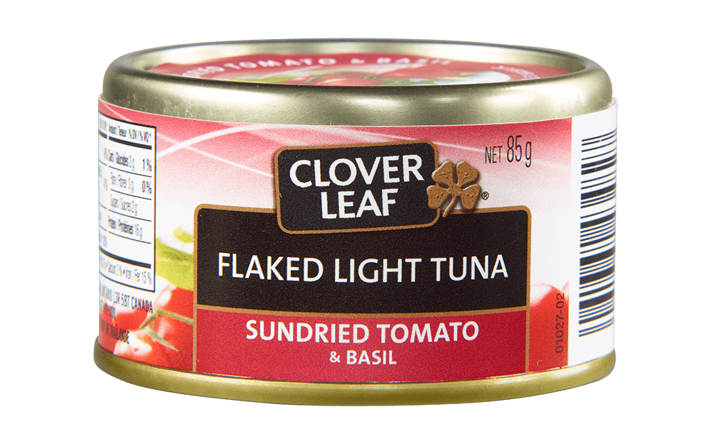 Clover Leaf Flaked Light Tuna Sundried Tomato Basil 85g