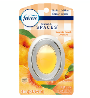 Désodorisant pour petits espaces Febreze Georgia Peach Orchard (7,5 ml)