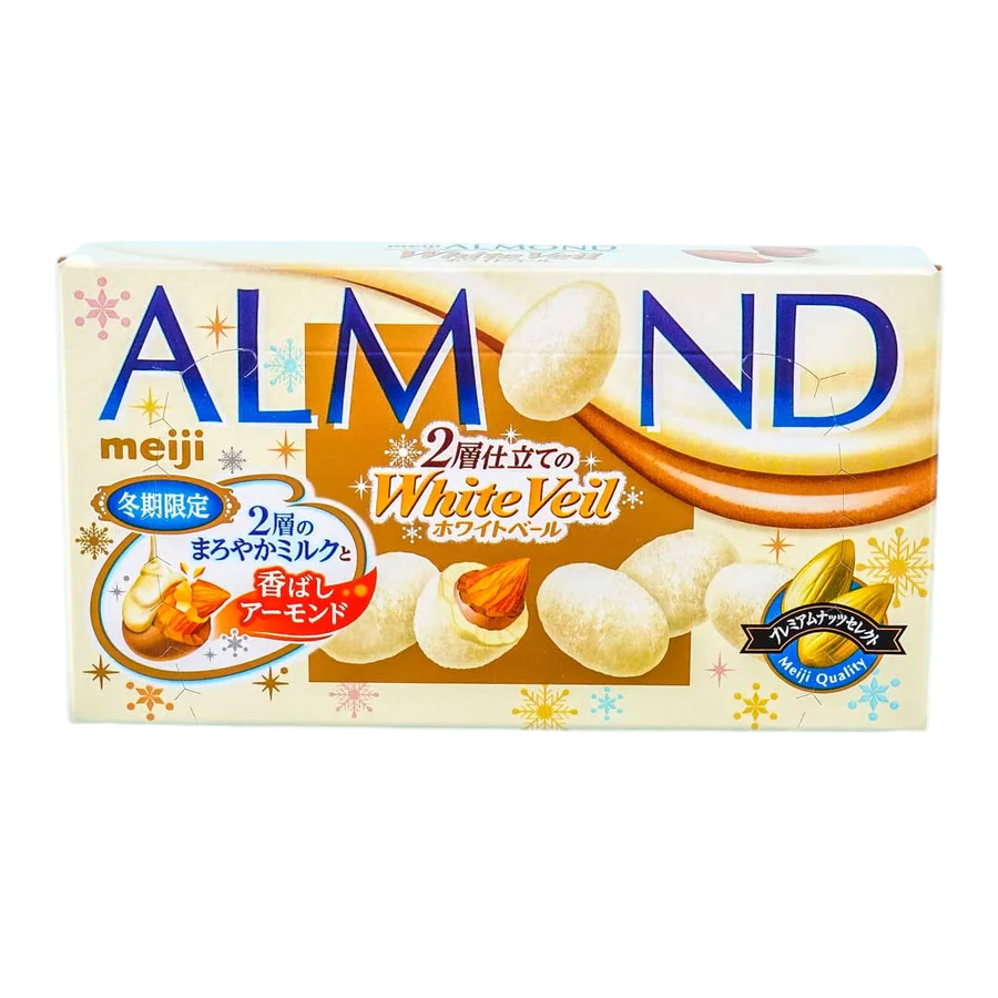 Meiji Almond Chocolate White Veil (59g)