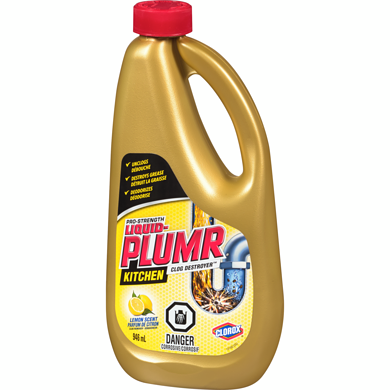 Liquid-Plumr Kitchen Clog Destroyer Lemon (946ml)