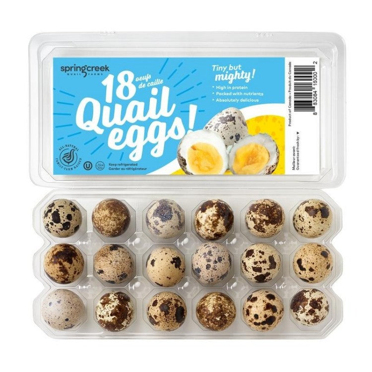 Spring Creek Quail Eggs 18pc/box