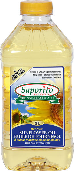 Huile d'olive de canola Saporito (2L)