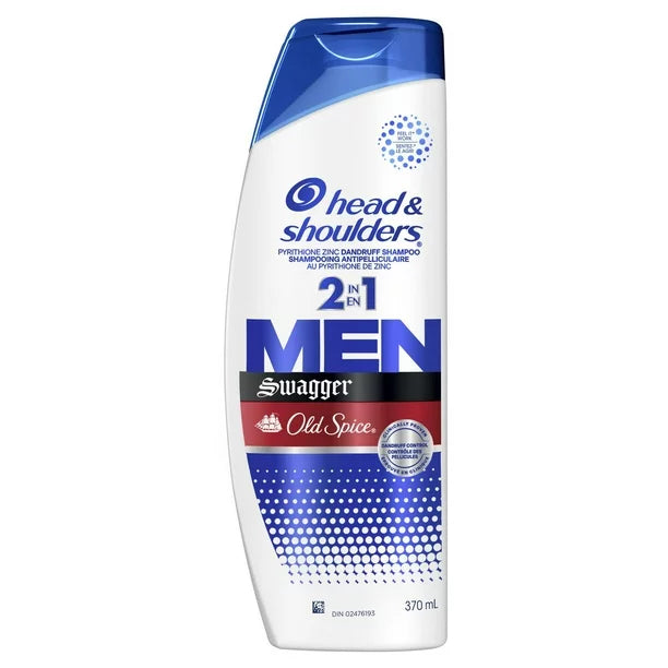 Head &amp; Shoulders 2 en 1 Antipelliculaire pour hommes Swagger Old Spice (370 ml)