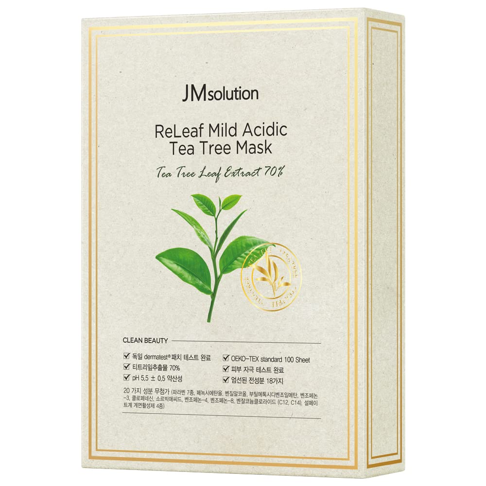 JMsolution Releaf Mild Acidic Tea Tree Mask (10S)