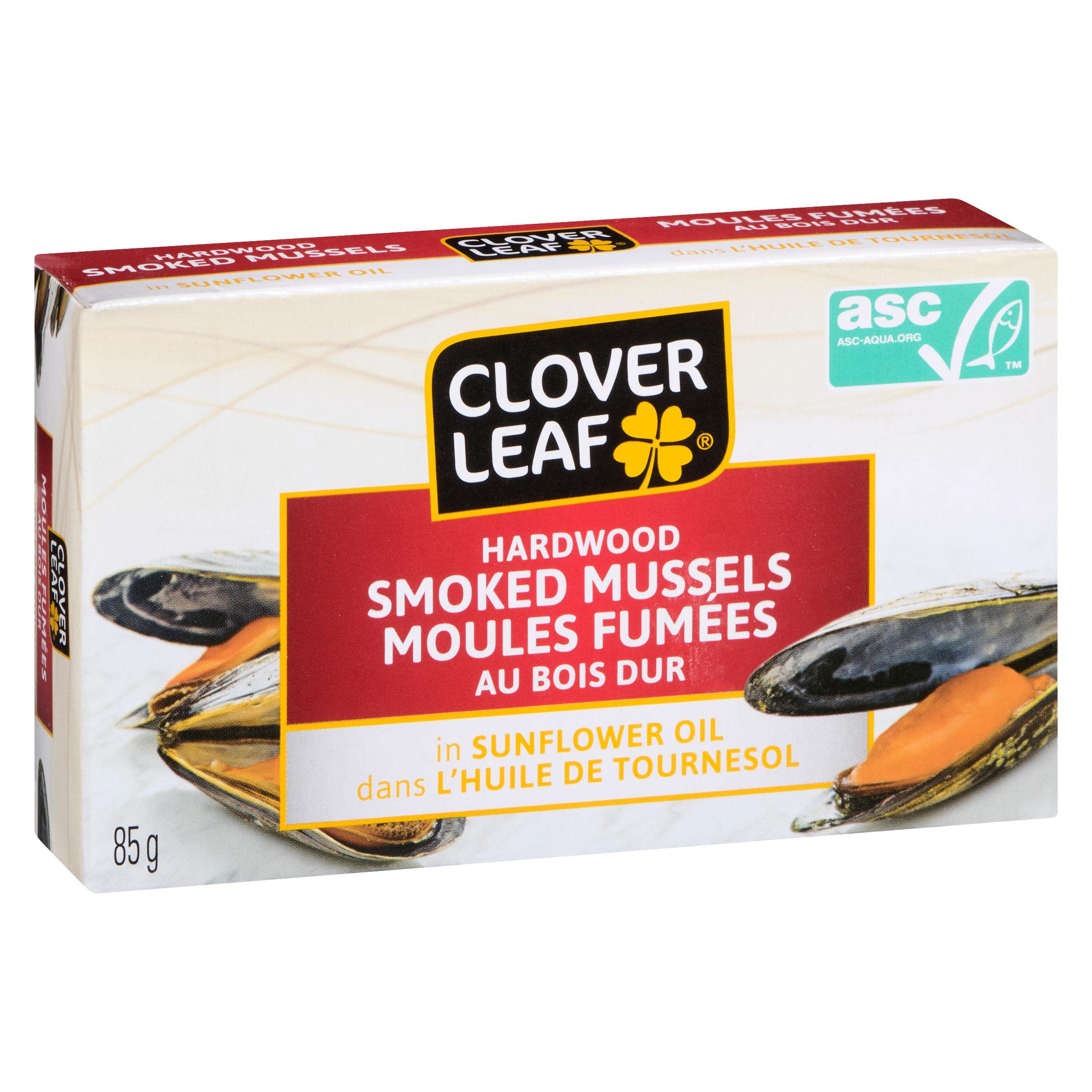 Clover Leaf Smoked Mussels (85g)