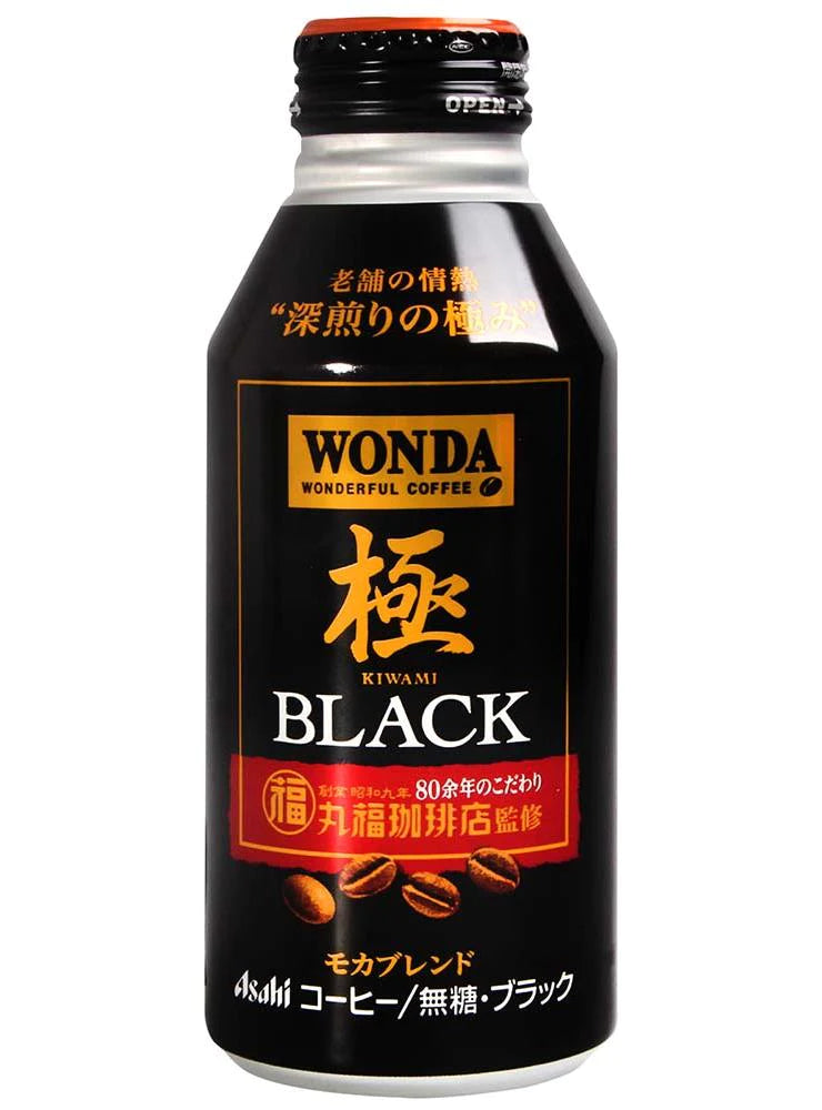 Asahi Wonda Black Coffee (400g)