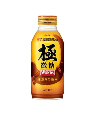 Asahi Wonda Dark Roast Coffee Little Sugar (370g)