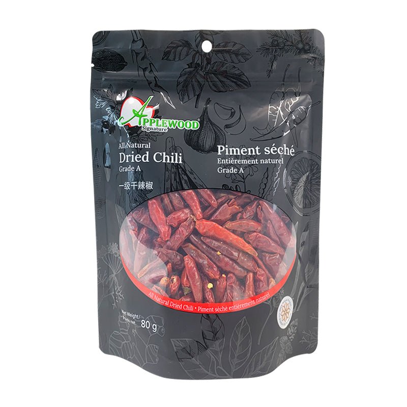 Applewood All Natural Dried Chili Grade A – 80g - Brandco Direct Inc