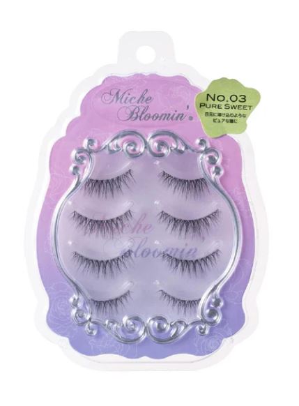 Miche Bloomin' 3D False Eyelashes (No 03 PURE SWEET)