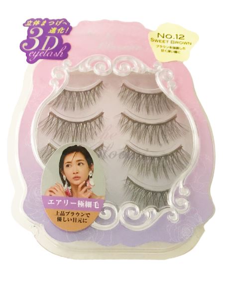 Miche Bloomin' 3D False Eyelashes (No 12 Sweet Brown)