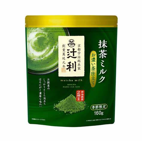 Lait Matcha Kataoka Tsujiri Goût riche Inst (160g)