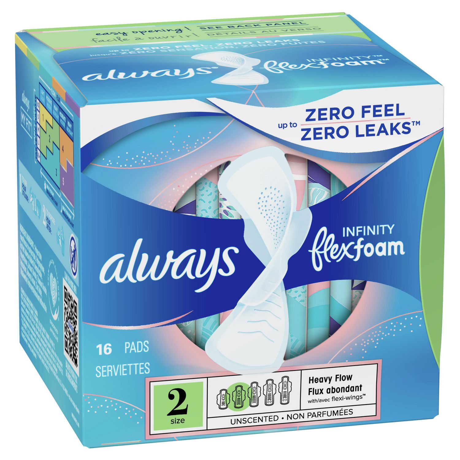 Always Infinity FlexFoam Size 2 Unscented (16') - Brandco Direct Inc