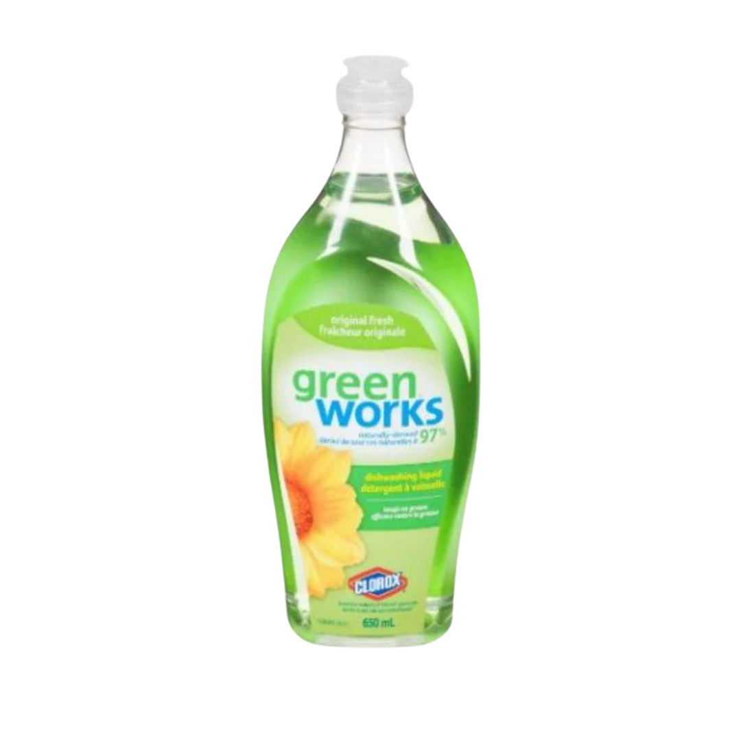 Liquide vaisselle naturel Greenworks (650 ml)