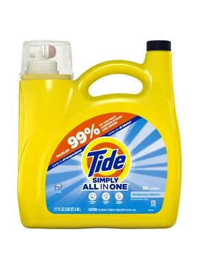 Tide LQD HE Simply Refreshing Breeze 74 Ld (3.4L)