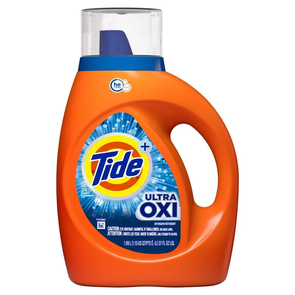 Tide Liquid Laundry Detergent High Efficiency Ultra Oxi 24 Ld (1.09L)