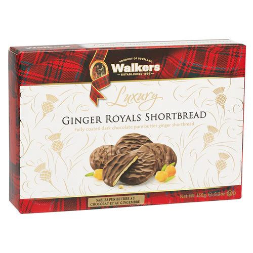 Walker's Luxury Shortbred Ginger  Royal(150g)