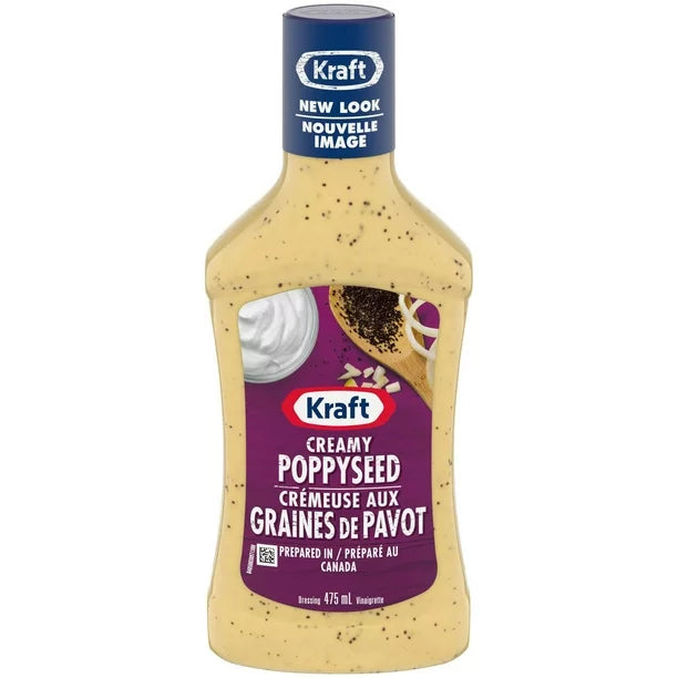 Kraft Dressing Creamy Poppyseed (425ml)
