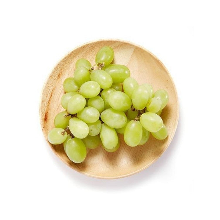 Fresh Seedless Green Grapes 1pk (~2lbs)