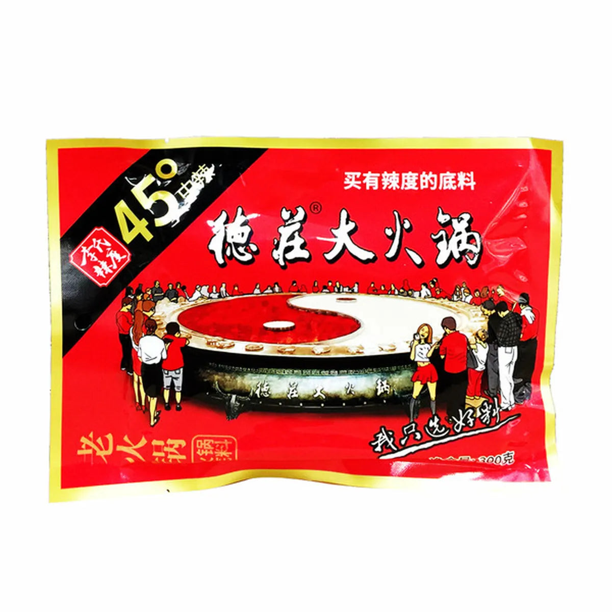 De Zhuang Hot Pot Base 45°Seasoning (300g)