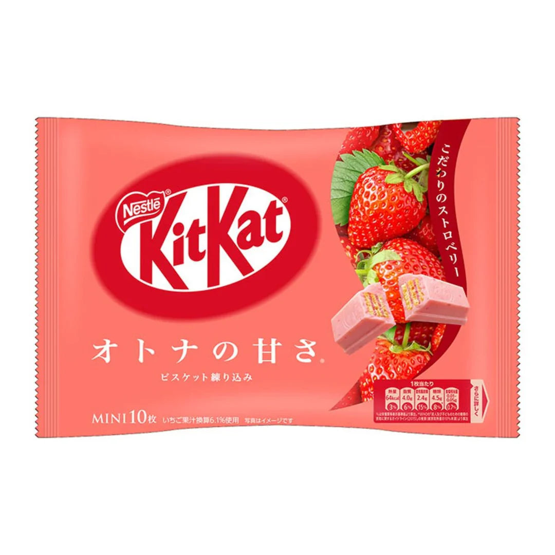 Gaufrettes au chocolat et à la fraise Nestlé KitKat (124,3 g)