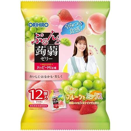 Gelée Orihiro Konjac saveur fruits mélangés (240g)