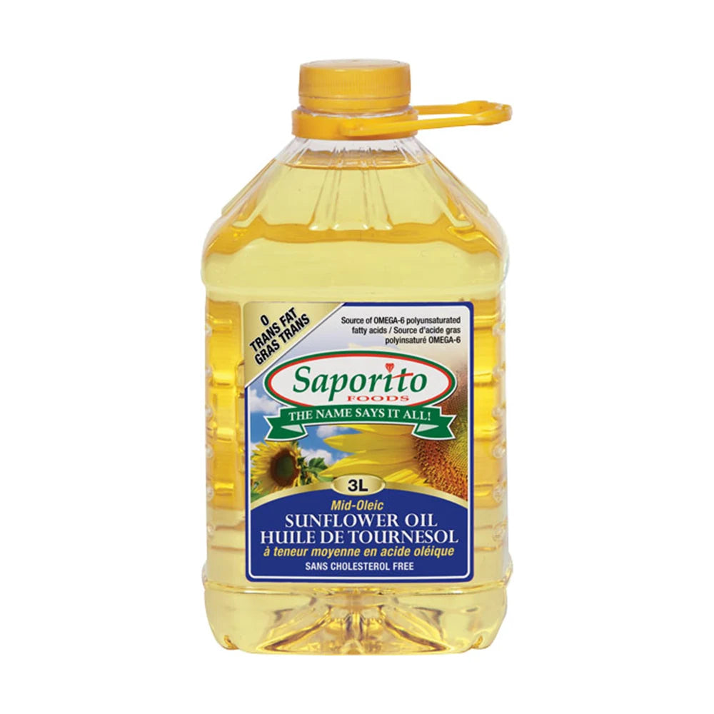 Huile de tournesol Saporito (3L)