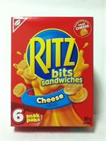 Christie RITZ Bits Sandwiches Cheese 6 Paks (180g)
