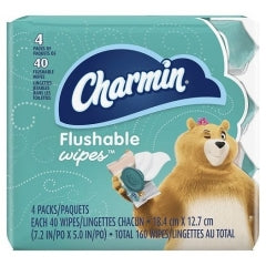 Charmin 可冲散软湿巾 4 包