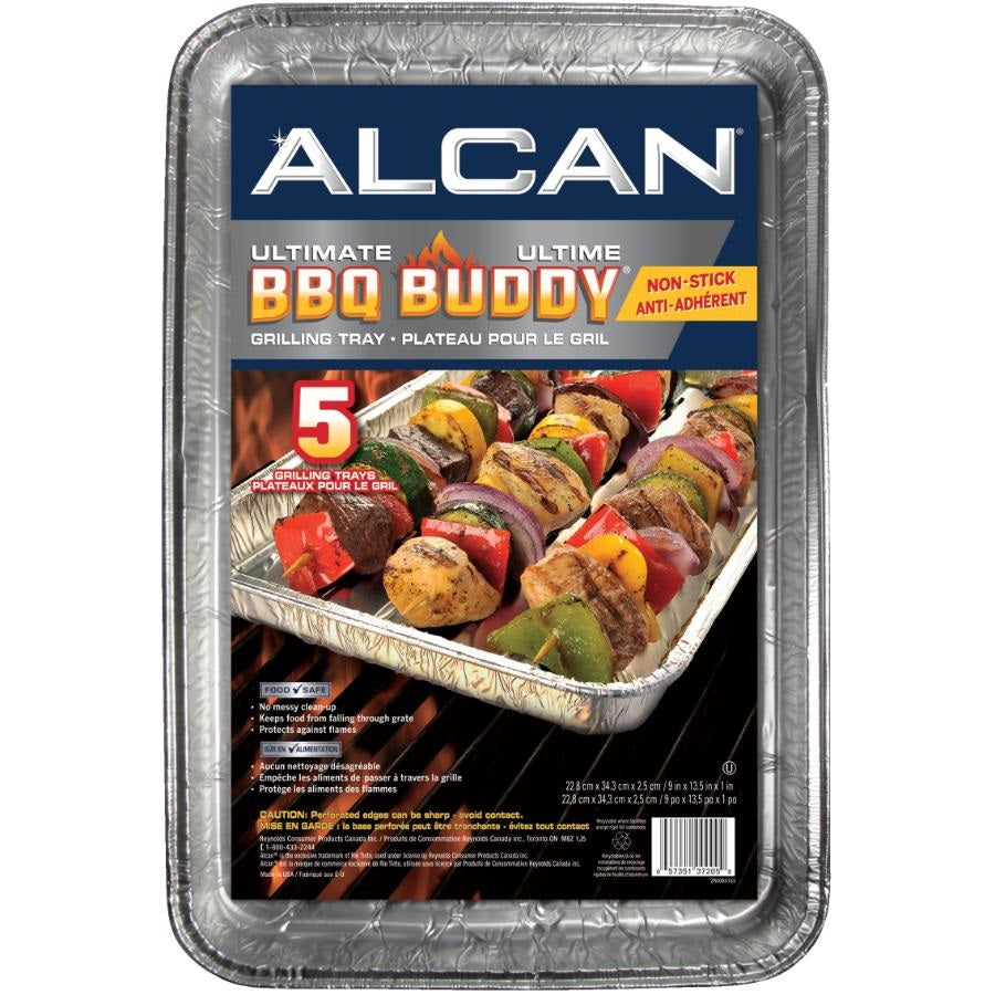 Alcan BBQ Non-stick Aluminum Foil Pan (5PK)