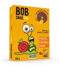 Bob Snail Mango Fruit Rolls 6 Packs (100g)