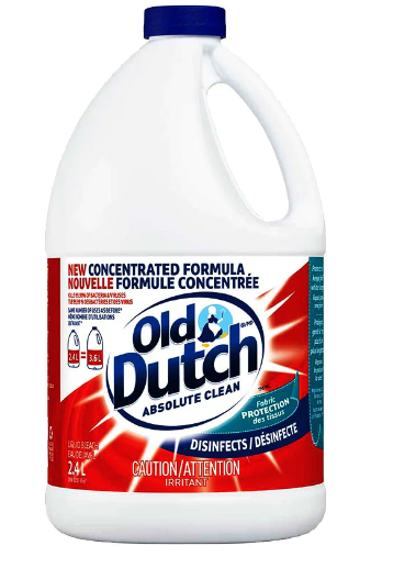 Old Dutch Clean Fabric Bleach Liquid Laundry Detergent (2.4L)
