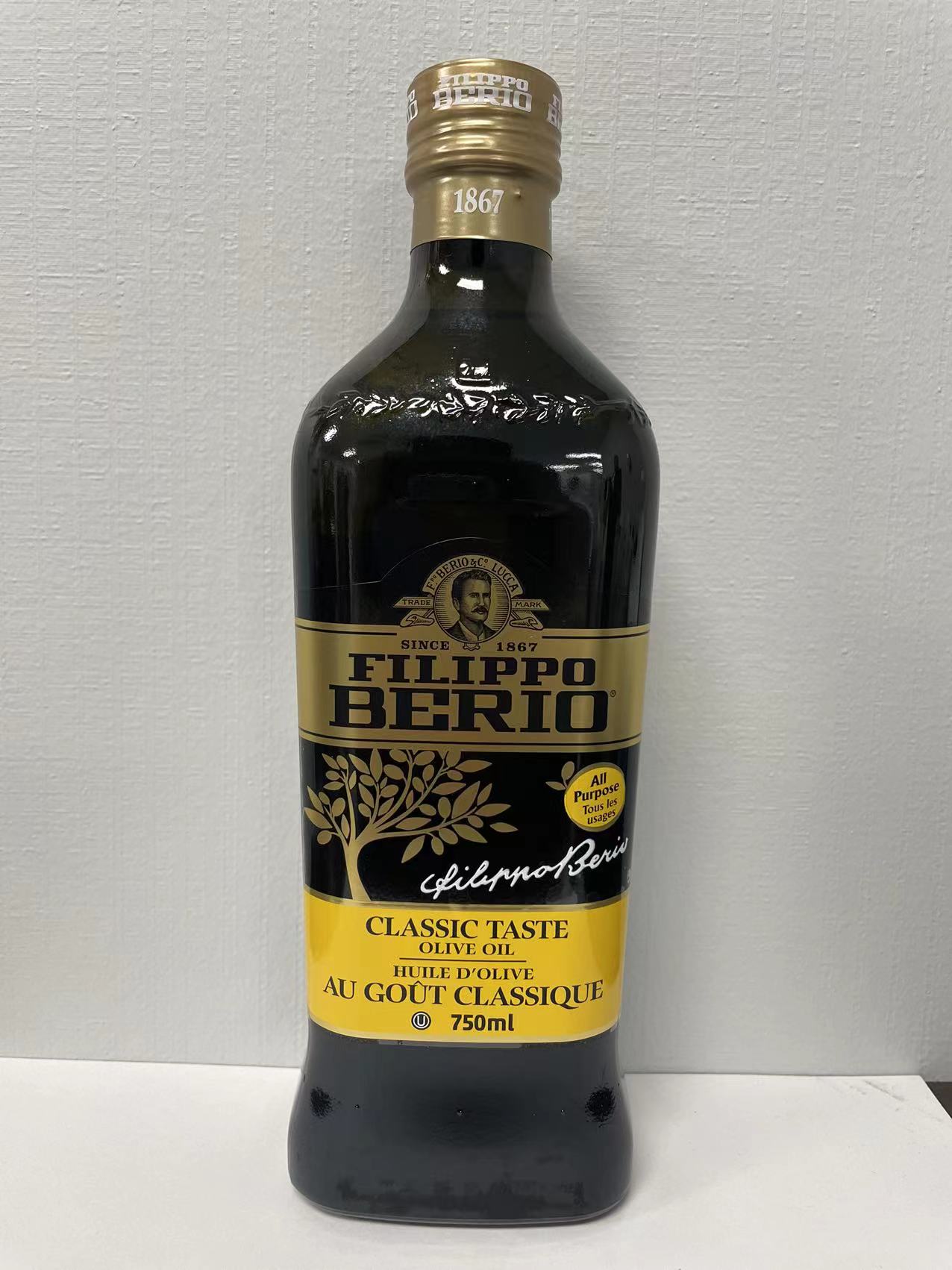 Filippo Berio 100% 纯橄榄油 (750ml)