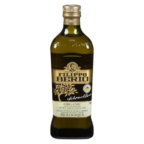 Huile d'olive vierge extra biologique Filippo Berio (750 ml)