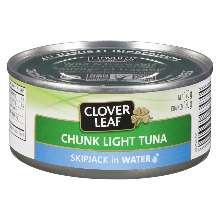 Clover Leaf Skipjack Chunk Light Tuna (170g)