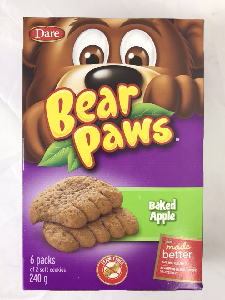 Dare Bear Paws Baked Apples (240g)