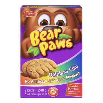 Dare Bear Paws Rainbow Chip (240g)