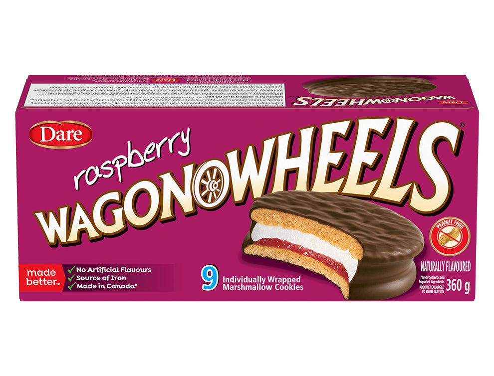 Wagon Wheels Raspberry (360g)