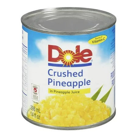 Dole Crushed Pineapple in Juice (398ml)