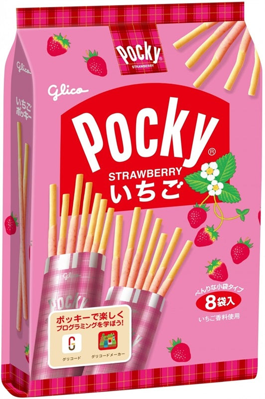 Pocky aux fraises de Glico (142 g)