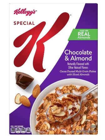 Kelloggs Special Chocolate Almond Cereal (377g)