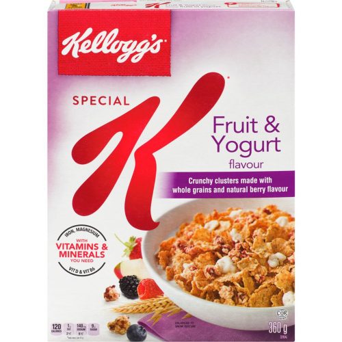 Kelloggs Special K Fruit And Yogurt Cereal 360g Brandco Direct Inc