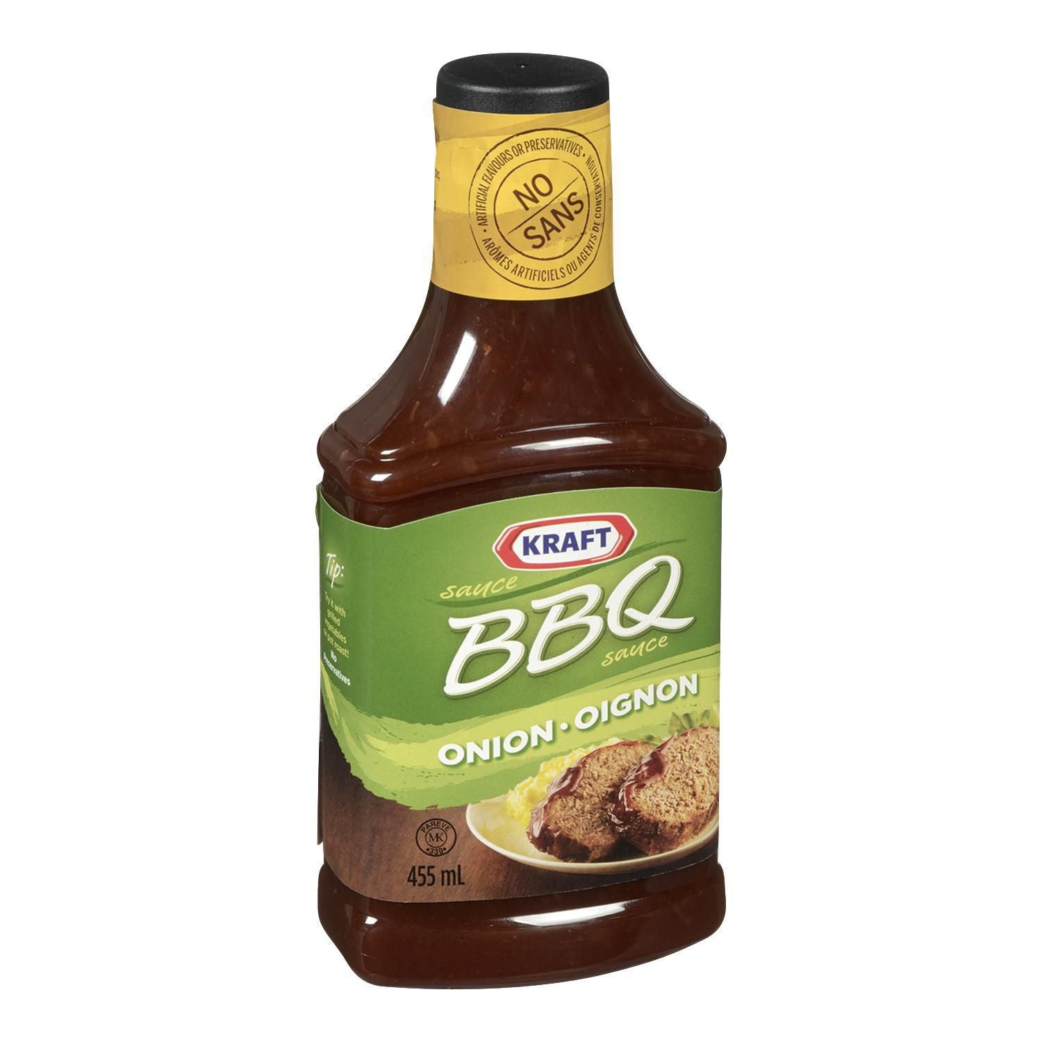 Kraft BBQ Sauce Onion (455ml)