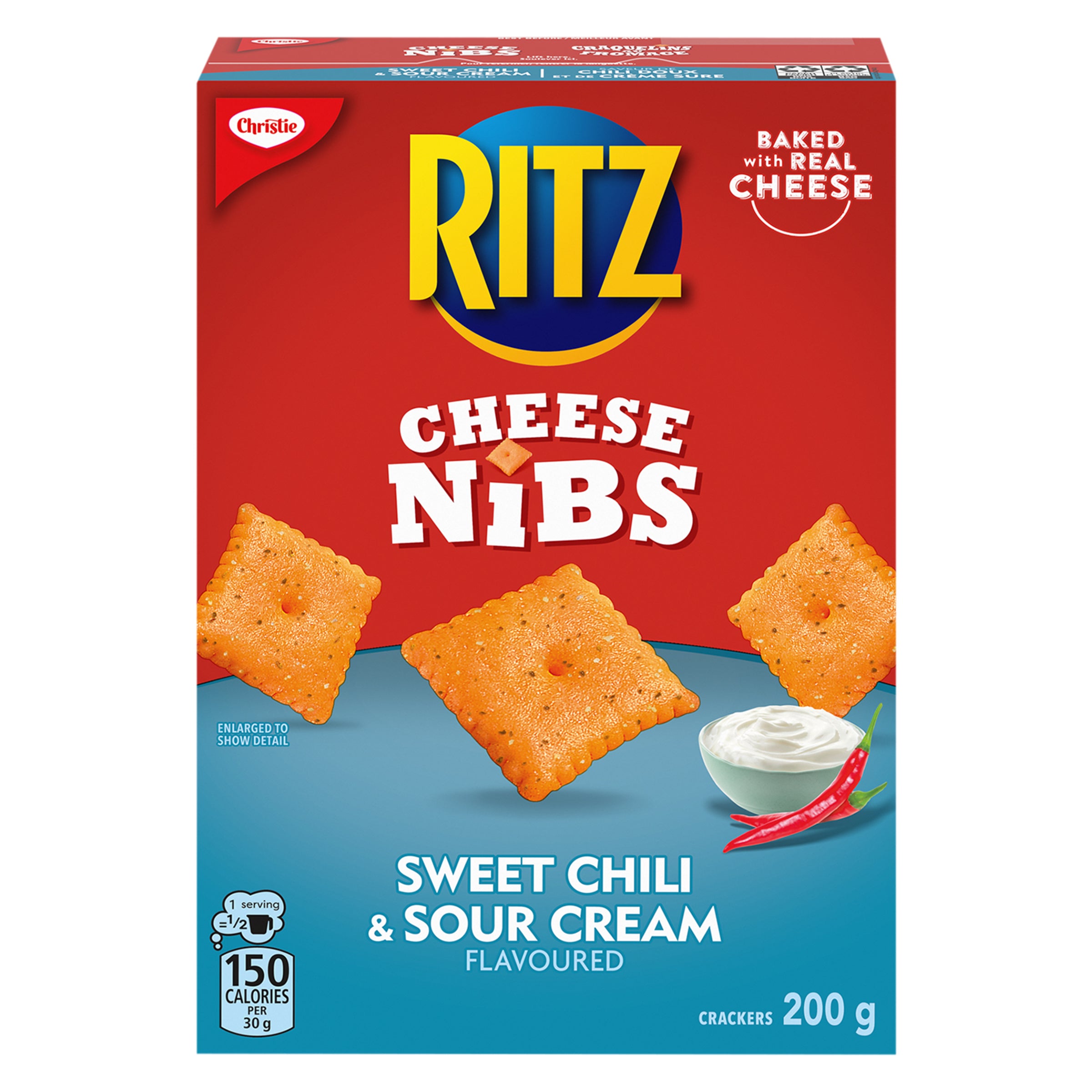 Christie RITZ Cheese Nibs Sweet Chili Sour Cream (200g)