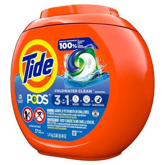 Tide Pods Detergent Original 3in1 57ct (1.41kg)