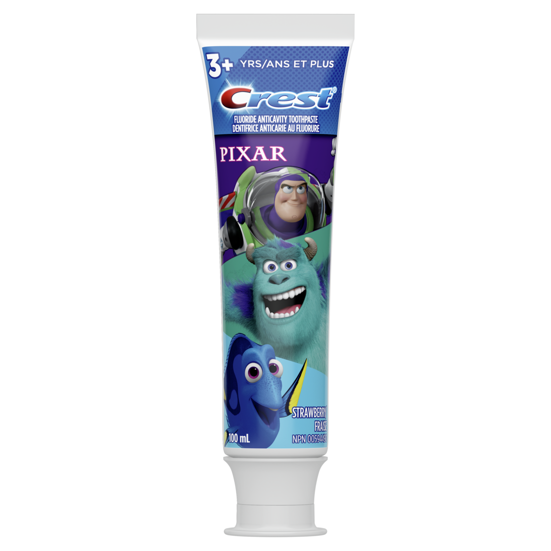 Crest Kid's Pixar Toothpaste Strawberry (100ml)