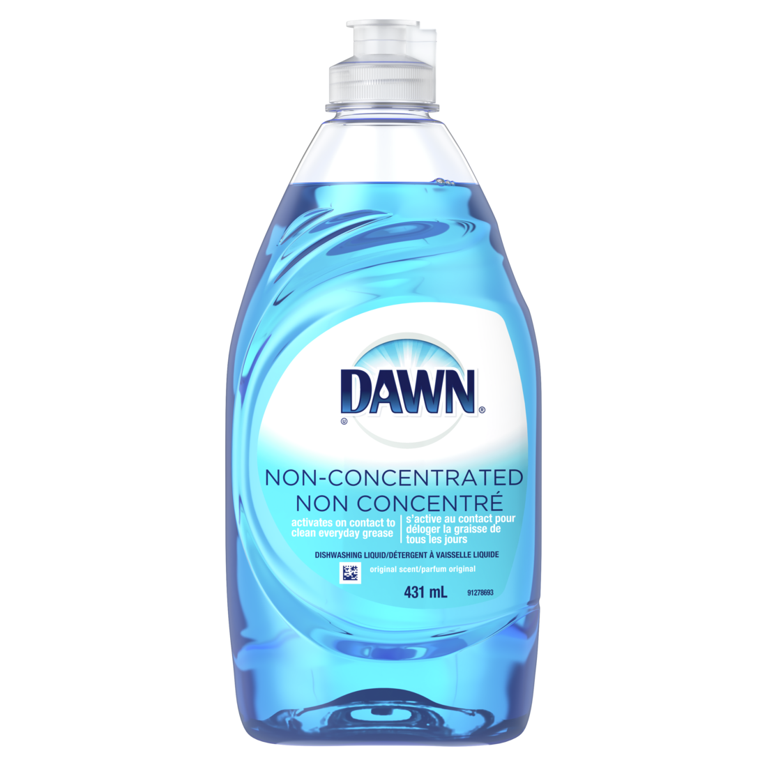 Dawn Non Concentrated dishwashing Liquid Laundry Detergent (431ml)