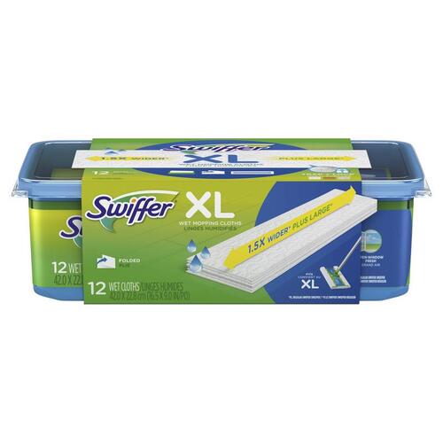 Swiffer Mop Pad XL Wet Cloth (12's)