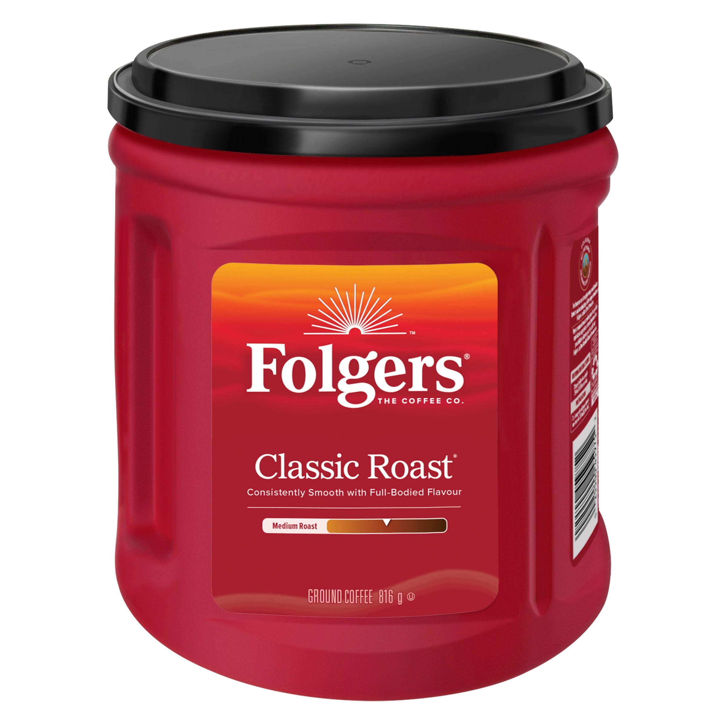 Folgers Classic Medium Roast Coffee (816g)
