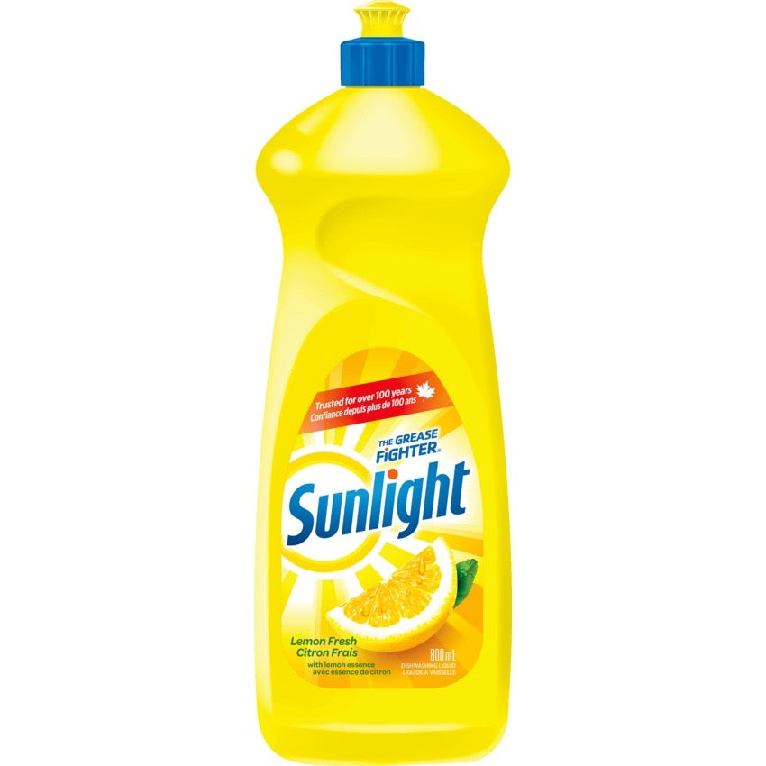 Sunlight Dish Liquid Lemon Fresh (800ml)