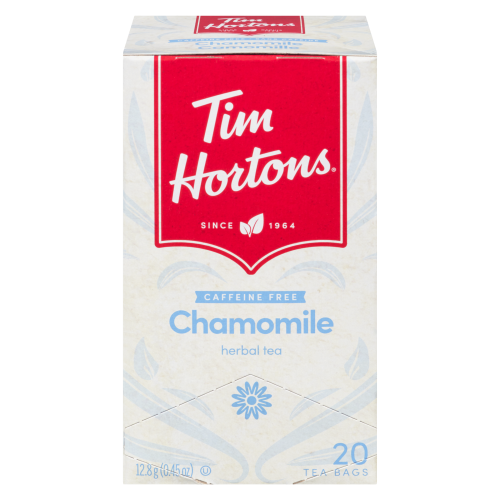 Tim Hortons Chamomile Tea Caffin Free 20ct (12.8g)